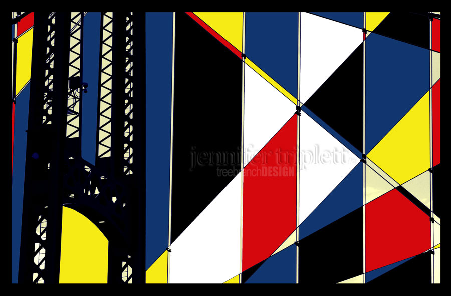 Photo Art: A Mondrian Kind of Day